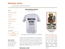 Tablet Screenshot of montana-sucks.com